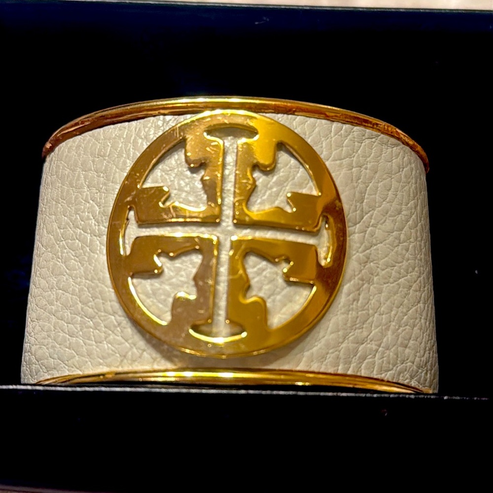 Tory Burch Pink Gold Cuff